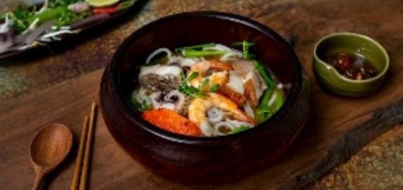 как приготовить Ферментированный рыбный суп с лапшой (Бун дем)